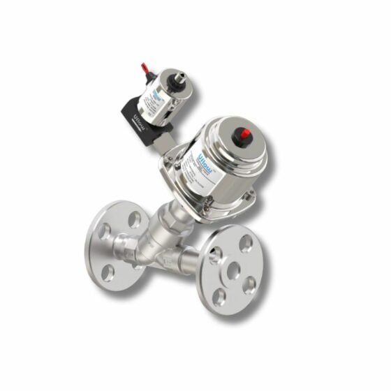 Angle_Seat_Valve_with_Steel_Actuator_Operator_NC-NO_left_side