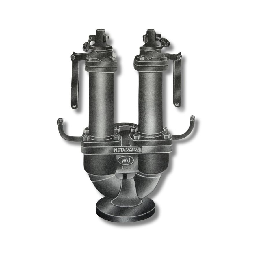 WJ_Cast_Iron_Spring_Loaded_Safety_Valve_Single_post_and_Double_Post