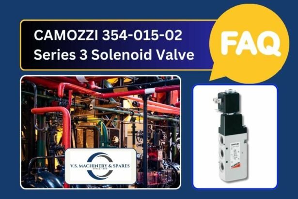 CAMOZZI 354-015-02 Series 3 Solenoid Valve Banner